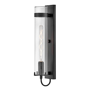 Ryden - 6W 1 LED Outdoor Large Wall Mount Lantern-24 Inches Tall and 4.5 Inches Wide