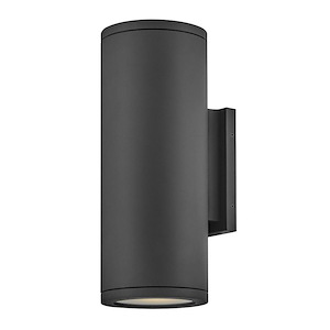 Silo - 16W 2 LED Mediuml Outdoor Wall Lantern In Modern Style-16 Inches Tall and 6.25 Inches Wide