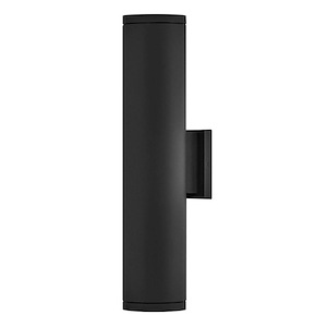 Silo - 6.5W 2 LED Outdoor Up/Down Wall Lantern-20 Inch Tall and 4.5 Inch Wide - 1428712