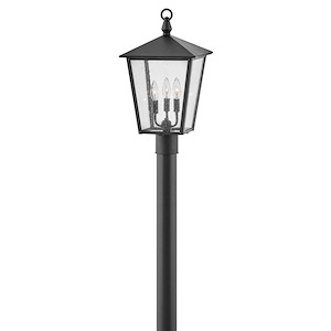 Huntersfield - 3 Light Medium Outdoor Post Top or Pier Mount Lantern in Traditional Style - 11 Inches Wide by 20.75 Inches High