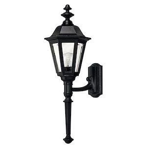 Manor House - Cast Outdoor Lantern Fixture in Traditional Style - 8.75 Inches Wide by 25 Inches High