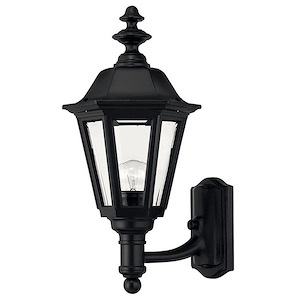 Manor House - Cast Outdoor Lantern Fixture in Traditional Style - 8.75 Inches Wide by 18 Inches High - 1333557