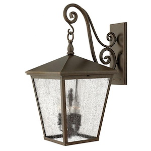 Trellis - 4 Light Extra Large Outdoor Wall Lantern in Traditional Style - 13 Inches Wide by 26.25 Inches High