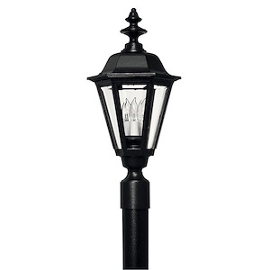 Manor House - Cast Outdoor Lantern Fixture in Traditional Style - 10.5 Inches Wide by 22 Inches High - 18024