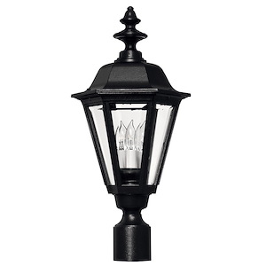 Manor House - Cast Outdoor Lantern Fixture in Traditional Style - 10.5 Inches Wide by 22 Inches High - 18024