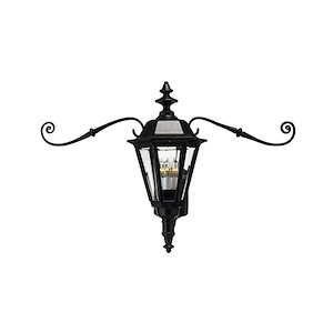Manor House - Cast Outdoor Lantern Fixture in Traditional Style - 36 Inches Wide by 21 Inches High - 18026