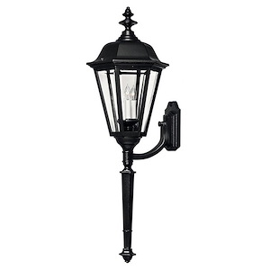 Manor House - Cast Outdoor Lantern Fixture in Traditional Style - 13.75 Inches Wide by 41 Inches High