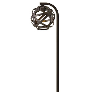 Carson - 2.3W 1 LED Outdoor Path light in Transitional-Industrial Style - 6 Inches Wide by 22 Inches High