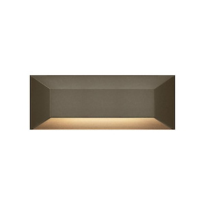 Nuvi - 2.6W 1 LED Large Rectangular Deck Sconce In Modern-3 Inches Tall and 8 Inches Wide - 1265571