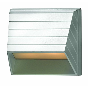 Deck - 1 Light Square Deck Light - 3.5 Inches Wide by 3.25 Inches High - 676403