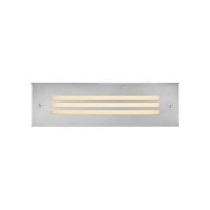 Sparta - 10 x 3 x 3.25 Inch Large Landscaping Dash LED Louvered Brick Light - 1212480