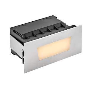 Sparta - 6.25 x 3.25 x 3.5 Inch Small Landscaping Dash LED Flat Brick Light - 1212842