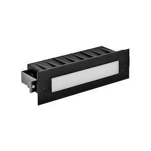 Sparta Dash - 7W LED Large Flat Brick Light-3 Inches Tall and 10 Inches Wide - 1334908