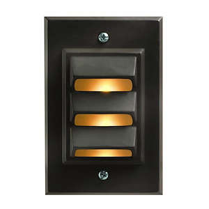 Deck Vertical Led - 1 Light Deck Light - 3.12 Inches Wide by 4.75 Inches High