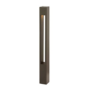 Atlantis - 4W 1 LED Square Small Bollard - 2 Inches Wide by 20 Inches High - 755698