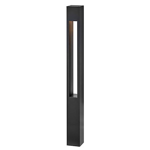 Atlantis - 12W 1 LED Square Large Bollard In Modern-30 Inches Tall and 3 Inches Wide
