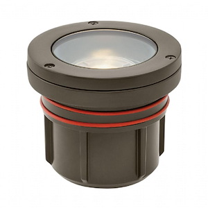 Flat Top Well Light - 1 Led Flat Top Well Light - 4.5 Inches Wide by 4 Inches High