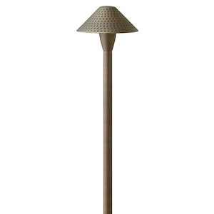 Hardy Island - Low Voltage 1 Light Path Lamp - 6.75 Inches Wide by 23.25 Inches High