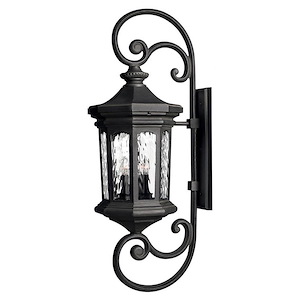 Raley - 4 Light Extra Large Outdoor Wall Lantern in Traditional Style - 13 Inches Wide by 41.75 Inches High