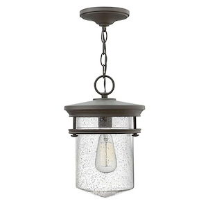 Hadley - One Light Outdoor Hanging Lantern in Traditional-Transitional-Coastal Style - 9.25 Inches Wide by 13.8 Inches High