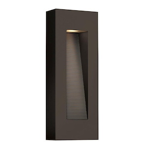 Luna - 2 Light Medium Outdoor Wall Lantern in Modern Style - 6 Inches Wide by 16.25 Inches High - 755709