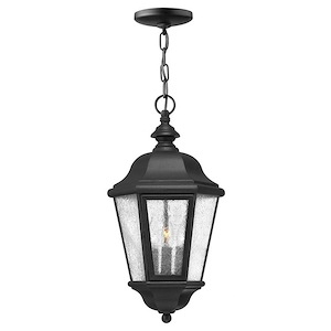 Edgewater - 3 Light Large Outdoor Hanging Lantern in Traditional Style - 10 Inches Wide by 19.5 Inches High