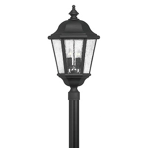Edgewater - 4 Light Extra Large Outdoor Post or Pier Mount Lantern in Traditional Style - 15 Inches Wide by 27.75 Inches High
