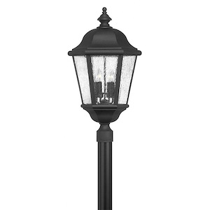 Edgewater - 4 Light Extra Large Outdoor Post or Pier Mount Lantern in Traditional Style - 15 Inches Wide by 27.75 Inches High