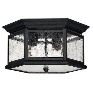 Edgewater - 2 Light Medium Outdoor Flush Mount in Traditional Style - 13 Inches Wide by 9 Inches High - 1024328