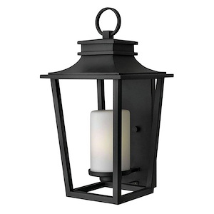 Sullivan - 1 Light Medium Outdoor Wall Lantern in Transitional Style - 11.75 Inches Wide by 23 Inches High