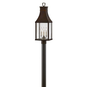 Beacon Hill - 3 Light Large Outdoor Post Top or Pier Mount Lantern - 1267358