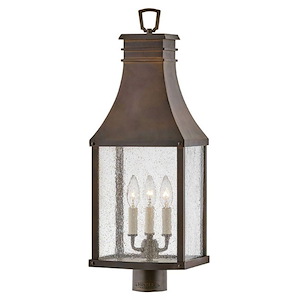 Beacon Hill - 3 Light Large Outdoor Post Top or Pier Mount Lantern - 1267358