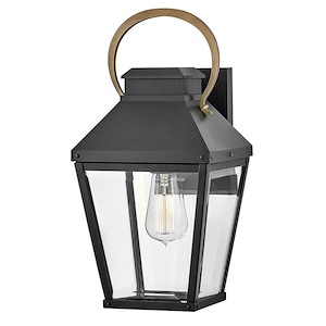 Dawson - 14W 1 LED Outdoor Small Wall Lantern-17 Inches Tall and 8 Inches Wide