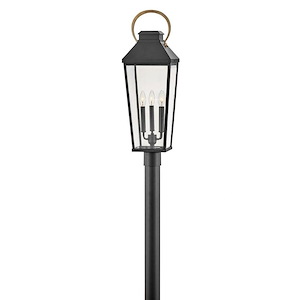 Dawson - 15W 3 LED Outdoor Large Post Lantern-29.75 Inches Tall and 9 Inches Wide - 1278096