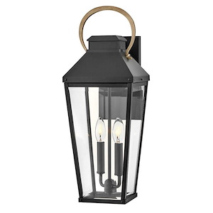 Dawson - 10W 2 LED Outdoor Medium Wall Lantern-22 Inches Tall and 8 Inches Wide