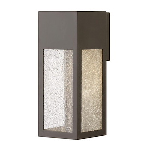 Rook - 6.5W 1 LED Medium Outdoor Wall Lantern in Modern Style - 4.75 Inches Wide by 12 Inches High - 1054111