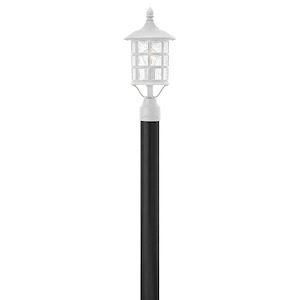 Freeport - 1 Light Medium Outdoor Post or Pier Mount Lantern in Traditional-Coastal Style - 8 Inches Wide by 17.75 Inches High - 758820