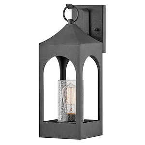 Amina - 1 Light Small Outdoor Wall Mount Lantern - 1267352