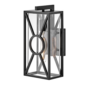 Brixton - 1 Light Small Outdoor Wall Mount Lantern made with Coastal Elements for Coastal Environments - 1048107