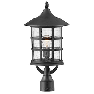 Freeport Coastal Elements - 1 Light Large Outdoor Post Top or Pier Mount Lantern - Coastal Style - 10 Inch Wide by 20.5 Inch High - 820215