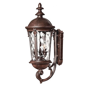 Windsor - Outdoor Wall Mount in Traditional Style - 9.5 Inches Wide by 25.5 Inches High