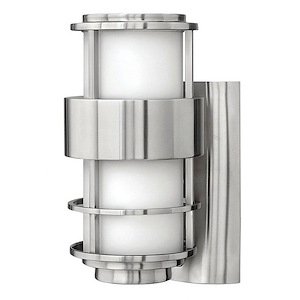 Saturn - 1 Light Small Outdoor Wall Lantern in Modern Style - 6 Inches Wide by 12 Inches High - 758769