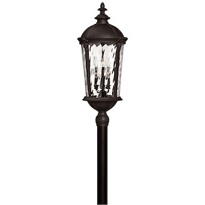 Windsor - Outdoor Post Mount in Traditional Style - 14.25 Inches Wide by 34.75 Inches High - 758839