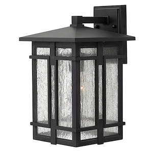 Tucker - One Light Outdoor Wall Mount in Transitional and Craftsman Style - 9 Inches Wide by 14.75 Inches High