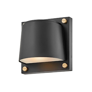 Scout - 6W 1 LED Outdoor Small Wall Mount Lantern In Modern and Coastal Style made with Coastal Elements for Coastal Environments - 1094184