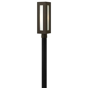Dorian - One Light Post Mount in Modern Style - 6 Inches Wide by 20.75 Inches High - 758751
