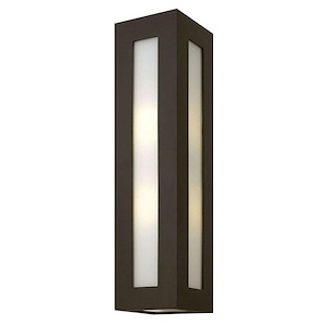 Dorian - One Light Large Outdoor Wall Mount in Modern Style - 6 Inches Wide by 25.25 Inches High