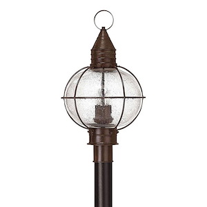Cape Cod - 4 Light Large Outdoor Post Top or Pier Mount Lantern - Traditional-Coastal Style - 13.75 Inch Wide by 23.75 Inch High