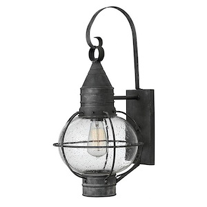 Cape Cod - 1 Light Medium Outdoor Wall Lantern in Traditional and Coastal Style - 10.75 Inches Wide by 23.25 Inches High