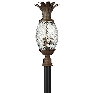 Plantation - Cast Outdoor Lantern Fixture in Traditional-Glam Style - 10.25 Inches Wide by 25.25 Inches High - 1054134